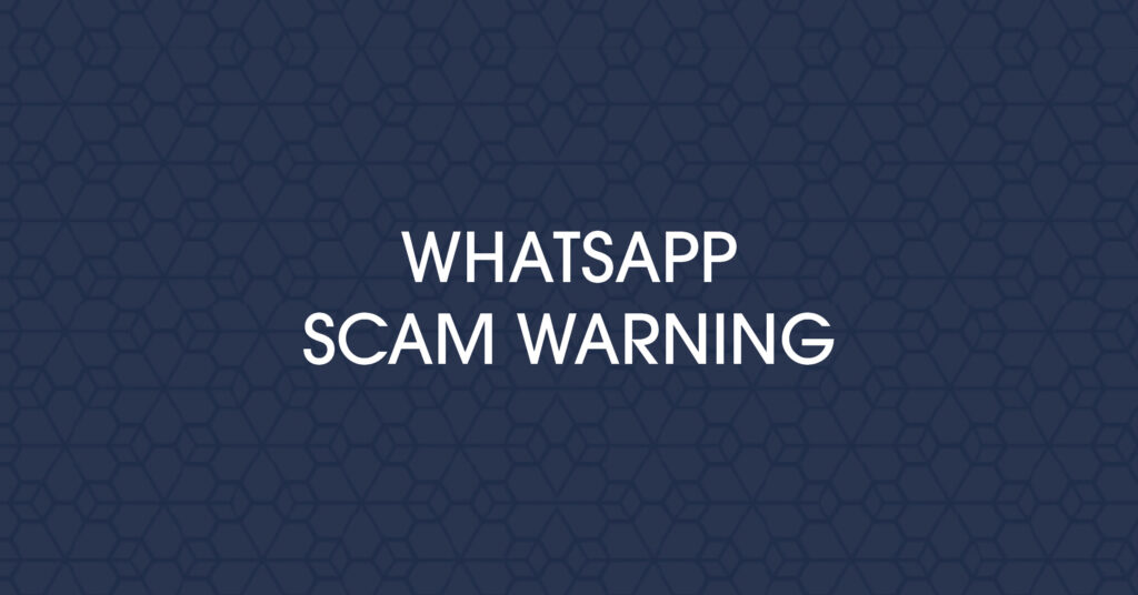 Whats App Scam Warning